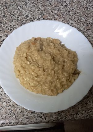 Una foto de Risotto de boletus en robot de cocina chefbot