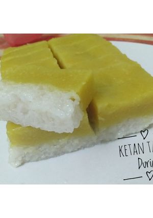 Foto resep Ketan Talam Durian/ Serimuka Durian