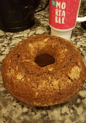 Una foto de Budín de chocolate con naranja