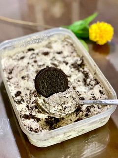 Foto resep Cookies and Cream - simple ice cream