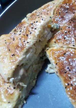 صورة لوصفة فطيرة تركية