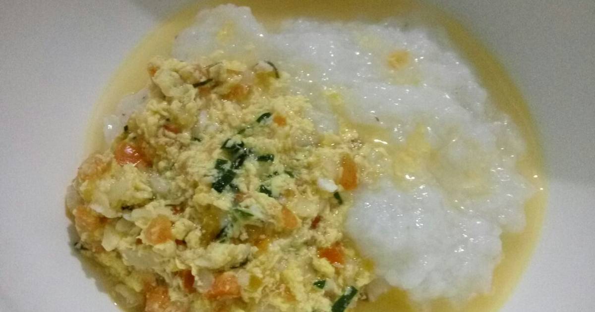 Resep Orak arik kuah Telur Mpasi 10m oleh Asriwida Cookpad