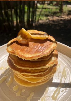 Foto resep Pancake Teflon Simple Takaran Sendok