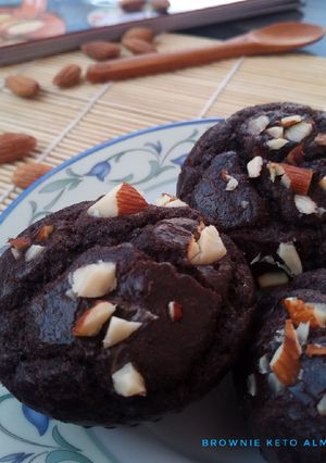 Foto resep Mini Brownie Almond keto