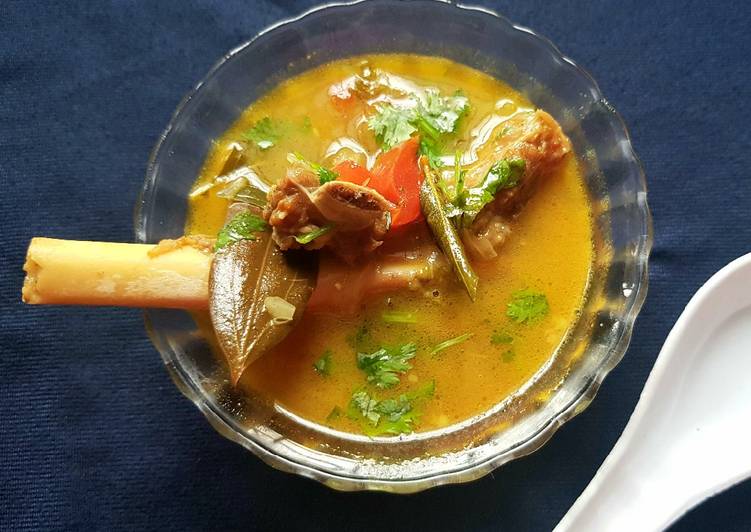 Now You Can Have Your Mutton Rib Bone Soup