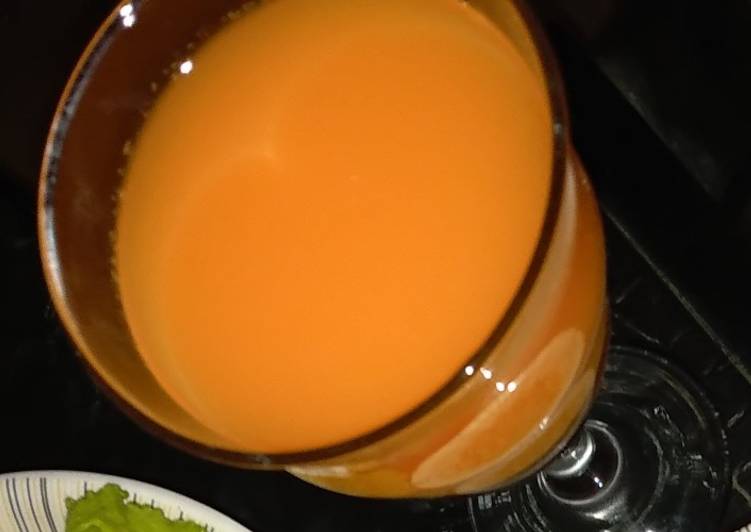 Simple Way to Prepare Any-night-of-the-week Carrot juice