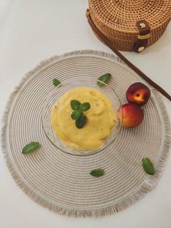 Foto de Mousse de nectarina e manga