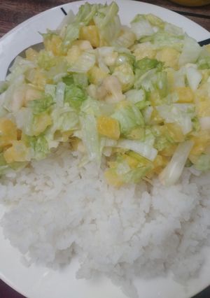 Una foto de Ensalada Hawaiana