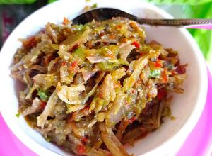 Gambar Sambal tumbuk ikan bilis