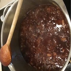 A picture of Chutney from old jam. #mycookbook.