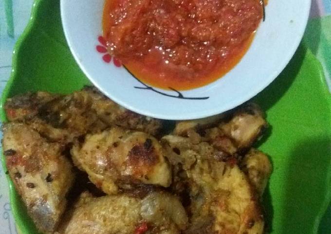 Ayam bakar bumbu enak