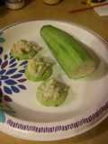 Low Carb Chicken Avocado Cucumber Boats (Keto friendly)