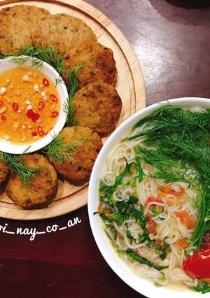 A picture of Bún chả cá.