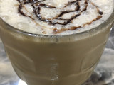 Chocolate milk shake