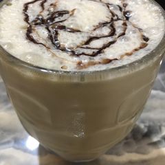 A picture of Chocolate milk shake.