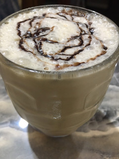 A picture of Chocolate milk shake.