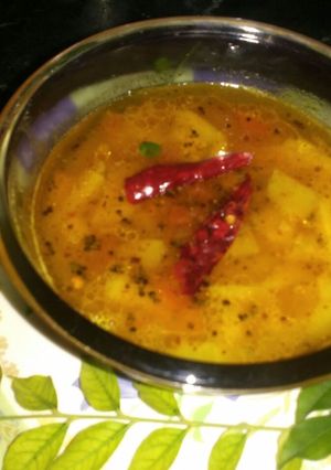 A picture of Sambhar.