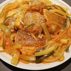 A picture of Sweet and Sour Fish.