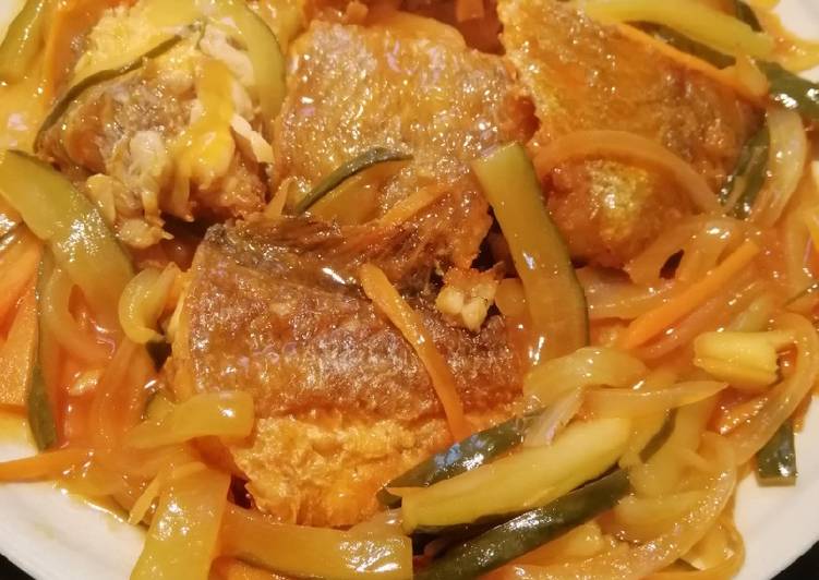 Simple Way to Make Any-night-of-the-week Sweet and Sour Fish