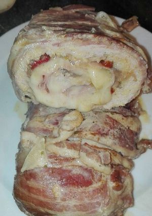 Foto principal de Rollo de pollo relleno a mi manera en la olla GM g
