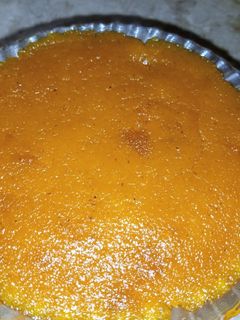 A picture of Sooji ka halwa.