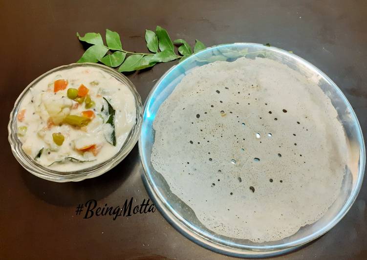 Recipe of Favorite Appam with Veg Stew