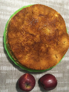 Una foto de Tarta de manzana y caramelo