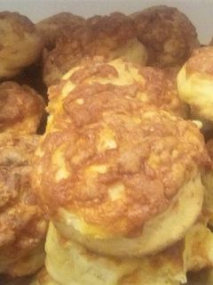 Túrós sajtos pogácsa recept fotója
