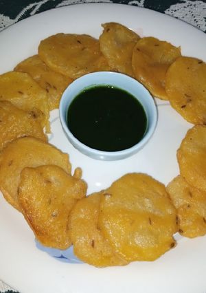 A picture of Pepper Cumin Fritters.