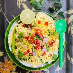 A picture of Kara pori Evening snacks in Tamilnadu.