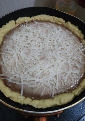 Foto resep Pie susu sagu teflon rasa coklat keju hemat telur