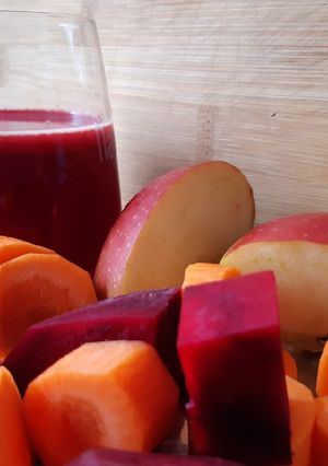 Immunerősítő cékla, alma répa lé recept fotója