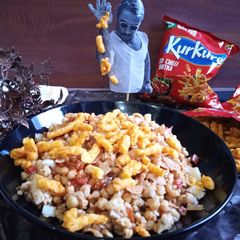 A picture of Mix plate Chana chat.
