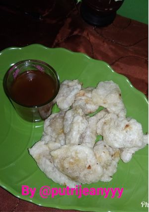 Foto resep Rujak Cireng Isi Ayam Merah