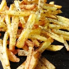 A picture of French fries.