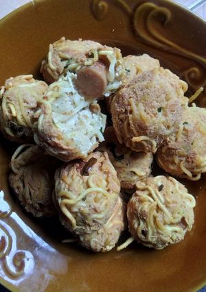 Foto resep Bola-bola Tahu Mie isi Sosis