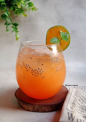 Foto resep Es Sunset Papua