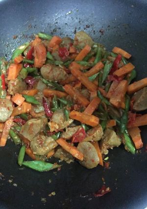 Foto resep Tumis Sayur Bumbu Pedas