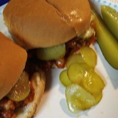 A picture of Chopped Pork Sloppy Joe.