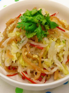 檸檬蜇皮白菜芯 ☆ 海蜇皮冷盤3 的食譜成品照片