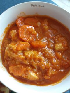 عکسی از دستور خورش مرغ