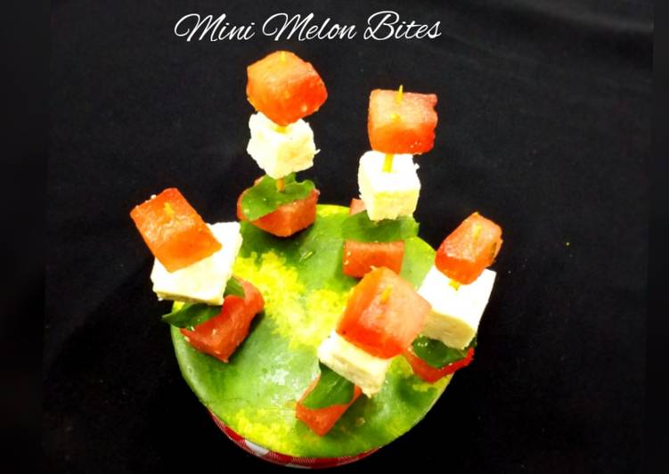 Easiest Way to Prepare Award-winning Mini Melon Bites