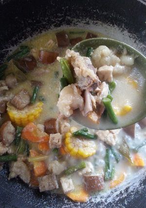 Foto resep Sayur Lodeh Tetelan Sapi