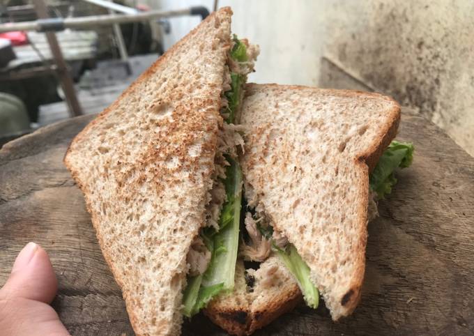 Anti Ribet, Memasak Tuna Sandwich Diet Simple Enak Dan Mudah