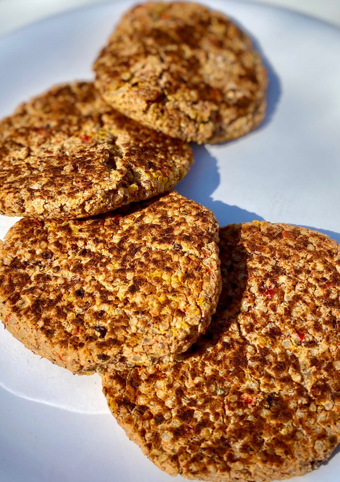 Una foto de 🌱Hamburguesas veganas🌱