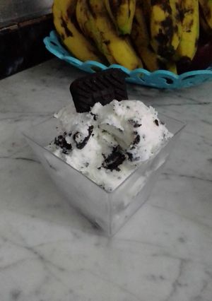 صورة لوصفة بوظة بالأوريو
