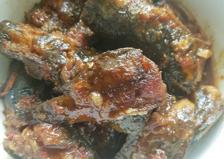 Resep 77. Lele Pedas Manis, Lezat