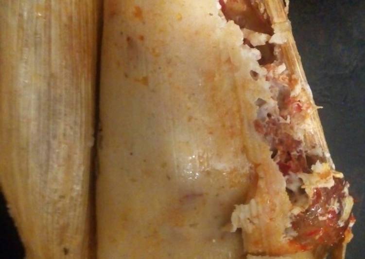 Tamales de choriqueso