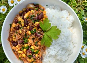 Une photo de 🌱 Chili veggie à la protéine de pois