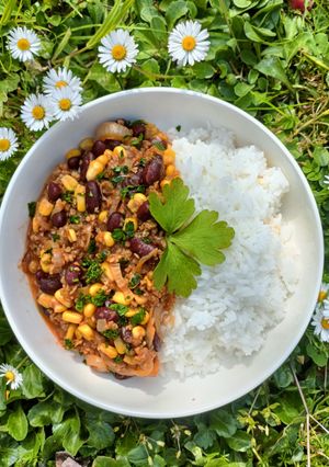 Une photo de 🌱 Chili veggie à la protéine de pois